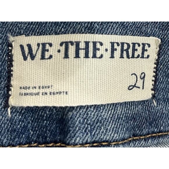 We The Free Blue High Waist Jayde Flared Women's Jeans Size 29 - Picture 3 of 5